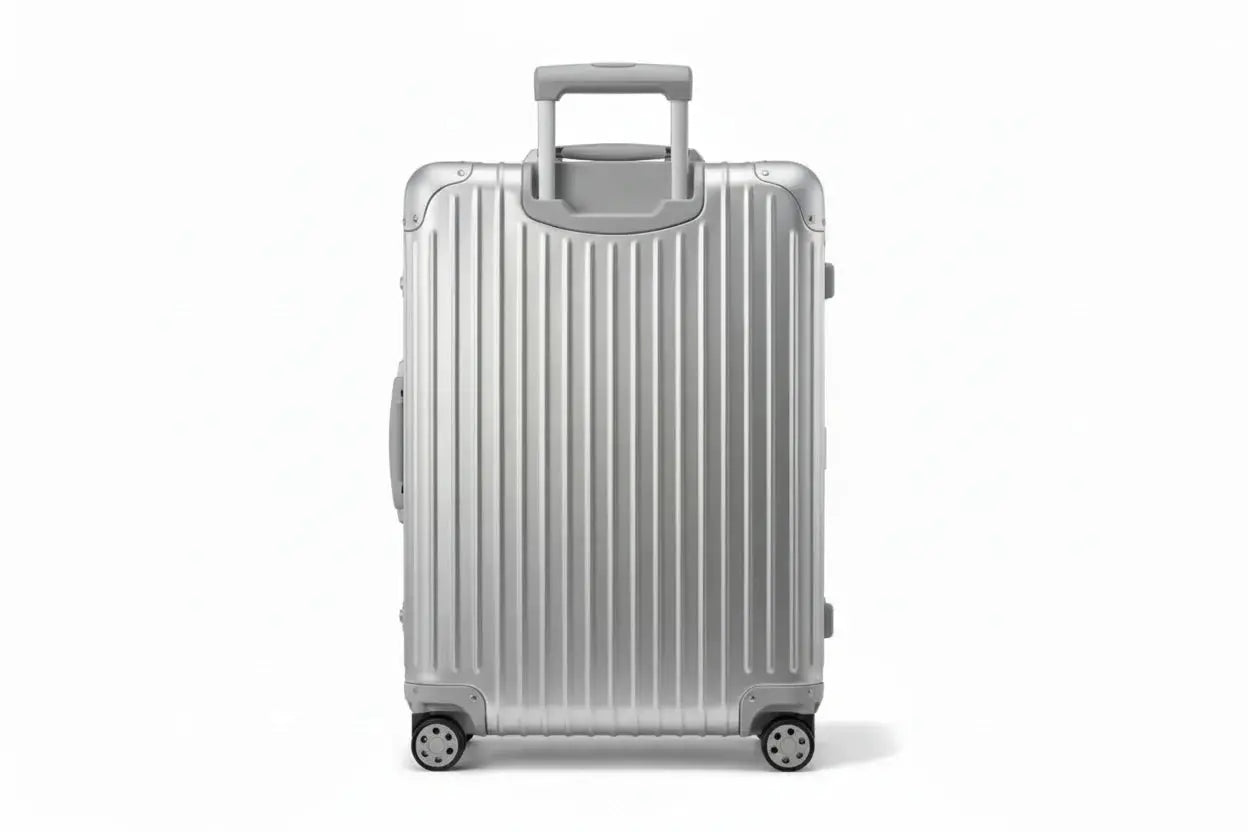 Premium Aluminum Travel Suitcase EscapeLine silver