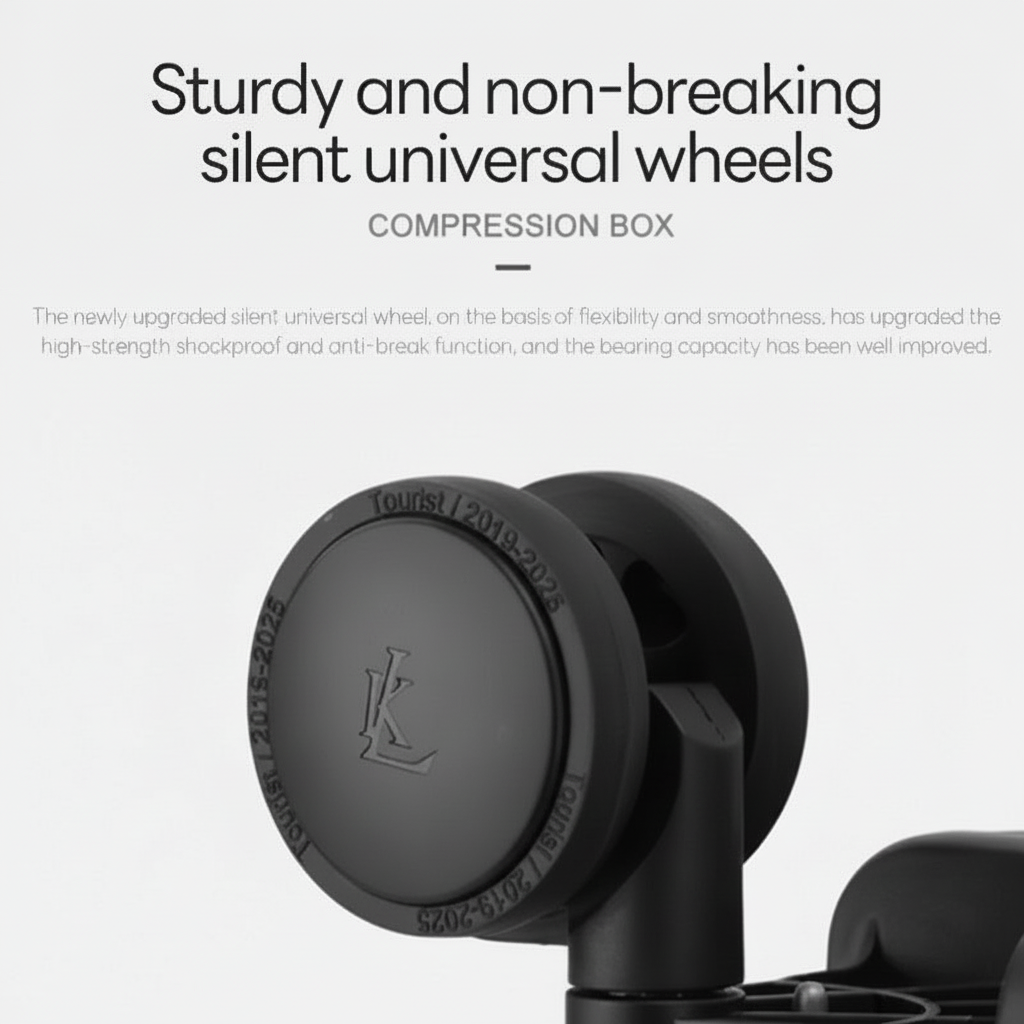 Premium Aluminum Travel Suitcase