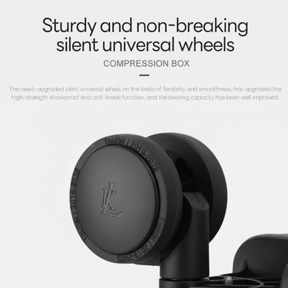 Premium Aluminum Travel Suitcase