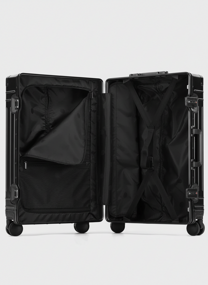 Premium Aluminum Travel Suitcase
