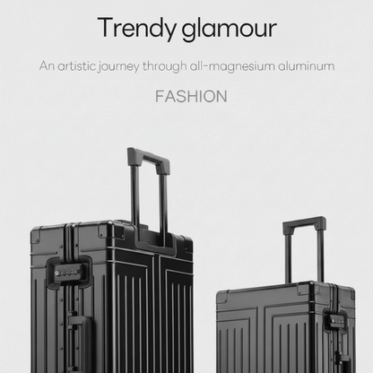 Premium Aluminum Travel Suitcase
